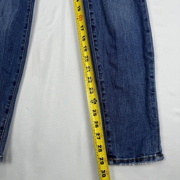 Universal Thread High Rise Skinny Distressed Womens Blue Jeans Size 8/29R - Picture 15 of 16
